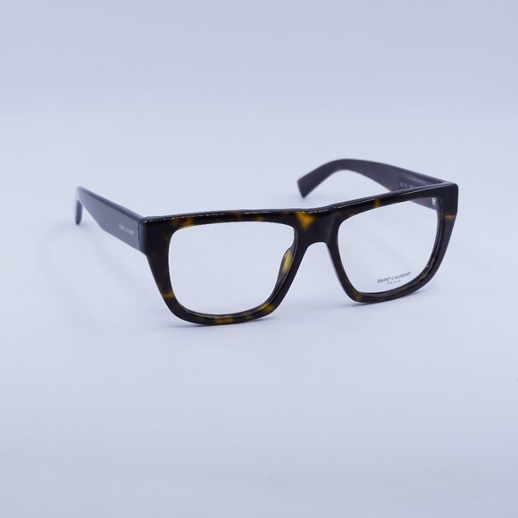 🕶️ New Saint Laurent SL714 002 Eyeglasses - Havana Frame 55mm - Picture 1 of 11